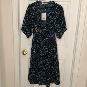 Hello Molly Stuck In Your Ways Midi Dress